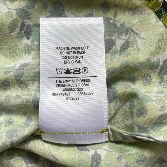 Favorite Daughter The Envy Slip Dress Green Floral Size M, L - Picture 6 of 15